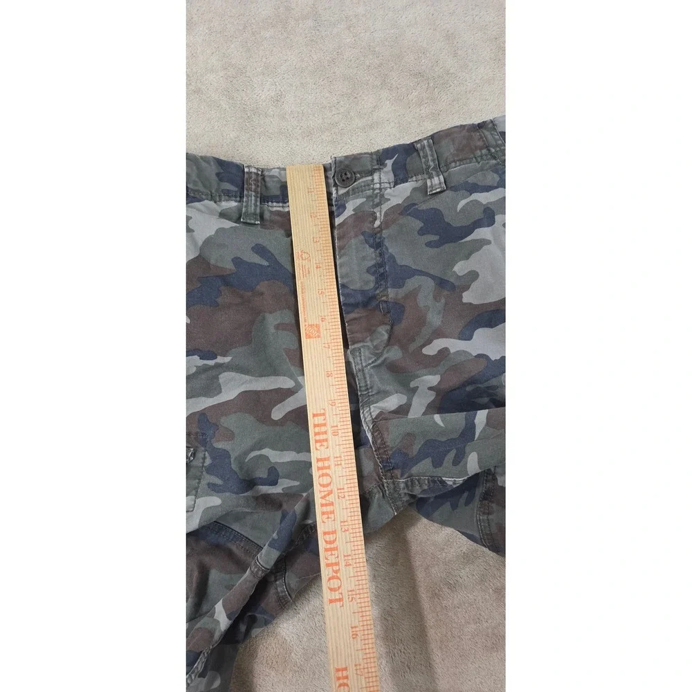 American Eagle Flex Camouflage Cargo Shorts Men's Size 33(32) Cotton GOOD